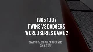 1965 10 07 World Series Game 2 Twins vs Dodgers Radio Broadcast Joe Garagiola & Byrum Samm Net Worth