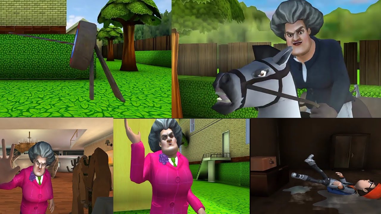 Scary Teacher 3D Version 5.20 | All 5 Failed Pranks In Super Sportsmania