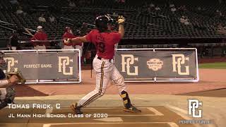 Tomas Frick Prospect Video, C, Jl Mann High School Cl Of 2020