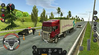 Truck Simulator 2018 : Europe #1 - Cargo Transport to Factory Truck Driving Game | Android Gameplay screenshot 4