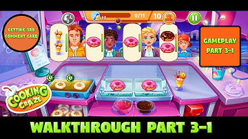 COOKING CRAZE Walkthrough Gameplay Part 3-1 | New York - Donut Stand