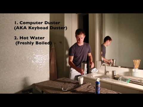 Keyboard Duster and Hot Water Explosion