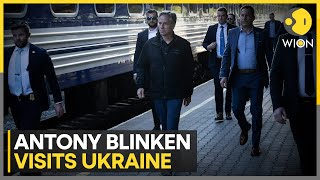 Russia-Ukraine war: Antony Blinken visits Ukraine to tout US support for Kyiv | WION News