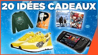 Panne d'inspiration ? 20 idées cadeaux pour les fans de jeux vidéo et les geeks ! ✨JV REACT screenshot 2