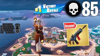 85 Elimination Solo vs Squads Wins (Fortnite Chapter 4 Season 4 Gameplay)