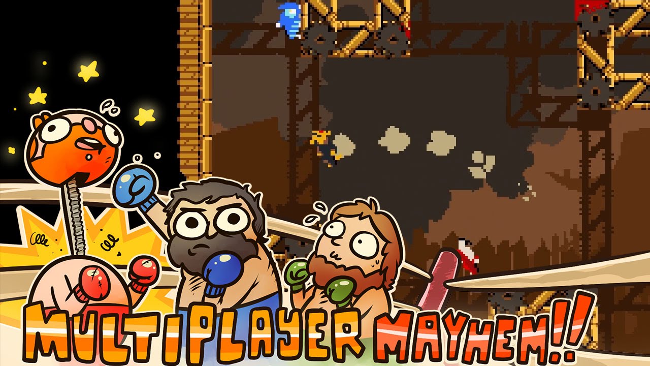 gaming logo Multiplayer Mayhem!!! - Samurai Gunn