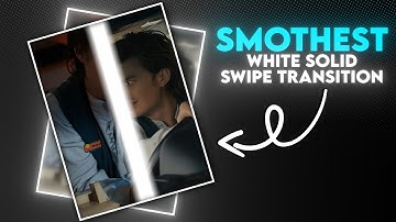 Smoth White Solid Swipe (white line swipe transition?) ; after effects