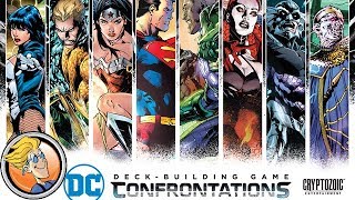 DC Deck-Building Game: Confrontations — game preview at Gen Con 50