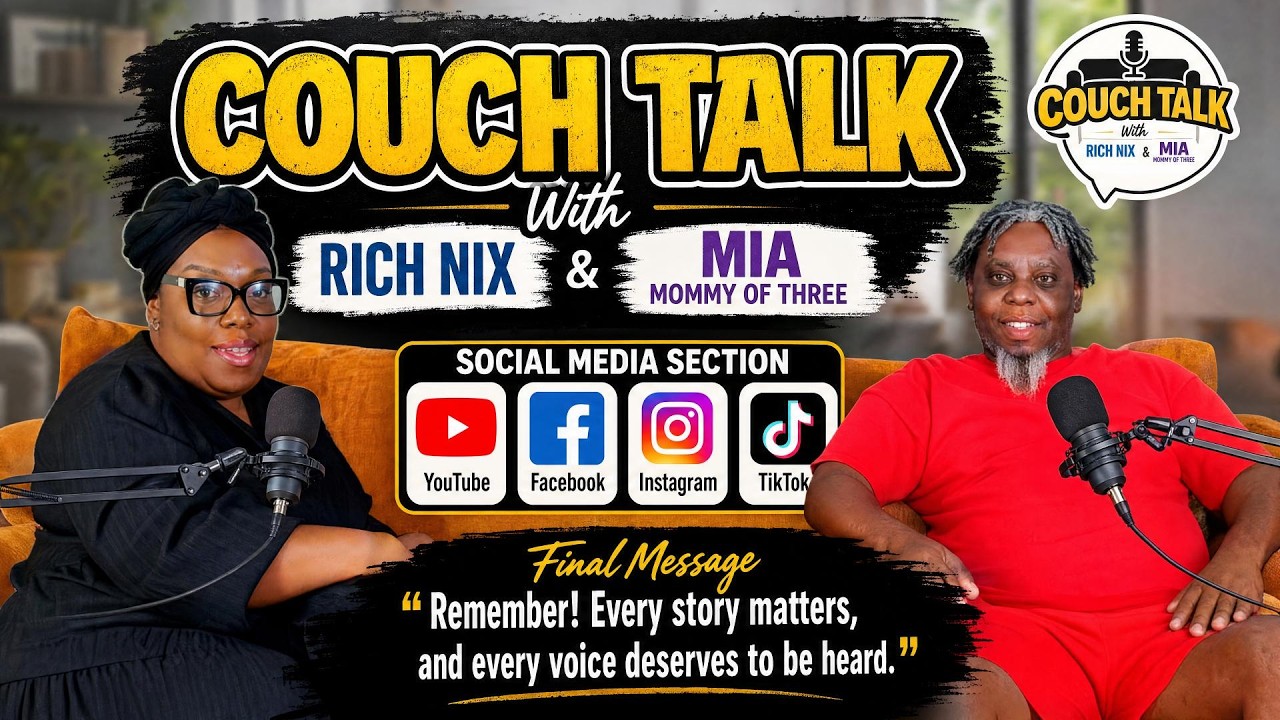 ⁣Couch Talk With Rix Nix and Mia Mommy Of Three | Real Conversations About Family, Marriage, & Life