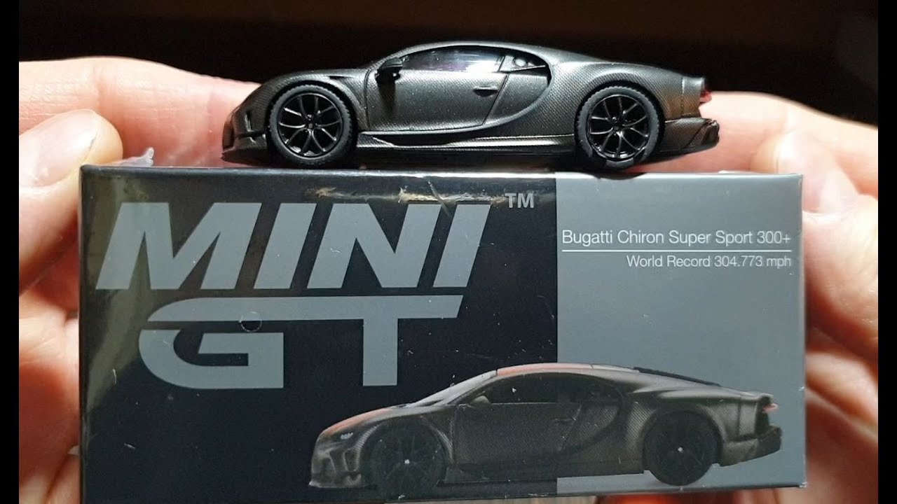 MGT00409-MJ BUGATTI CHIRON SUPER SPORT 300 -WORLD RECORD-CARBON VIP