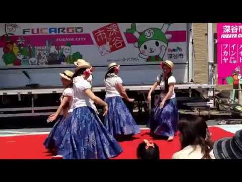 華の宿場祭り  フラ ステージ①