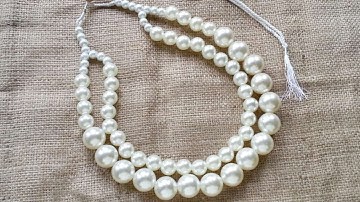 How To Create An Elegant Pearl Necklace - DIY Beauty Tutorial - Guidecentral