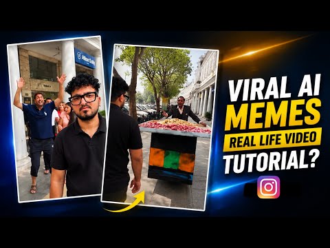 How To Create Meme in Real Life Ai Video 😅 | Viral Memes real Life Ai Video Kaise banaye