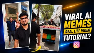 How To Create Meme in Real Life Ai Video 😅 | Viral Memes real Life Ai Video Kaise banaye