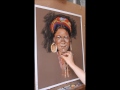Soft pastel portrait demonstration by nathalie jaguin