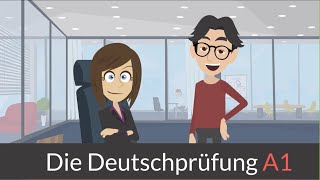 Deutsch lernen mit Geschichten | Mündliche Prüfung telc Deutsch A1