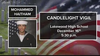 Candlelight vigil to honor fallen St. Petersburg sailor