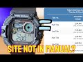Casio WS 1700H Set Tide Graph Moon Phase For YOUR Location 