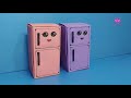Diy fyi paper fridges how to make origami fridge crafts decor ideas tutorials paper refrigerator