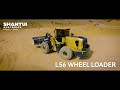 Shantui L56 Wheel Loader in Action | Power &amp; Performance on Site