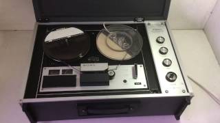 1970's SONY TC-260 4-Track Reel to Reel Stereo Tape Recorder