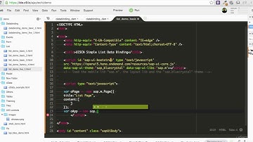 SAP - Learn SAPUI5 Professional Development : Basic List