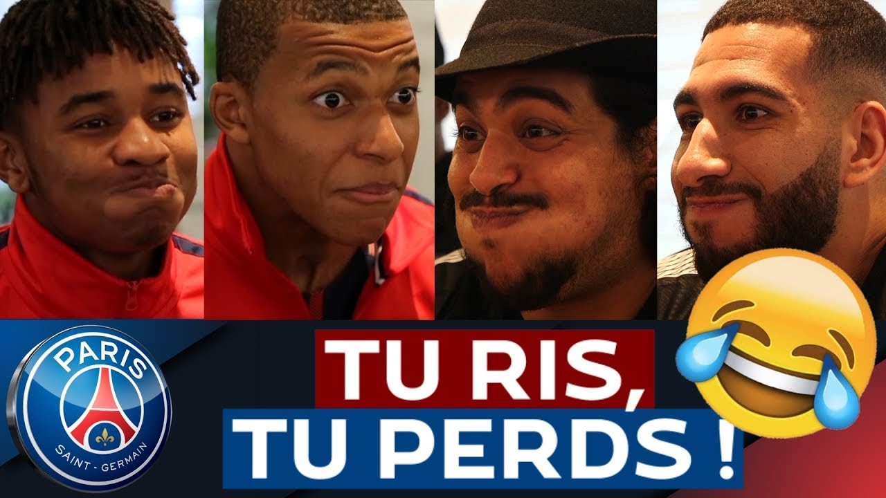 TU RIS, TU PERDS ! CHALLENGE feat Mbappé, Rabiot, Areola, Nkunku YouTube