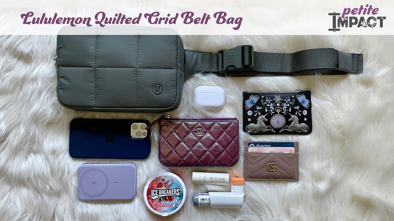 Toddler moms, don't sleep on the Quilted Grid Crossbody Bag! (Review in  comments) : r/lululemon