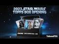 2023 Star Wars Topps Chrome Black Hobby Box Opening