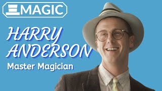 Harry Anderson as a Magician