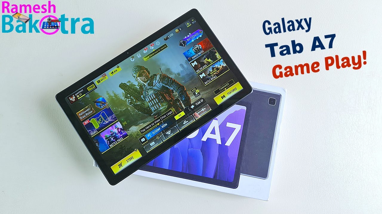Samsung Galaxy Tab A7 Game Play YouTube