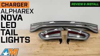 2015-2023 Charger AlphaRex NOVA-Series Prismatic LED Tail Lights Review & Install