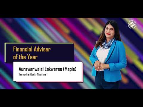   Financial Adviser Of The Year 2022 Aurawanwalai Eakwaree Maple Krungthai Bank Thailand