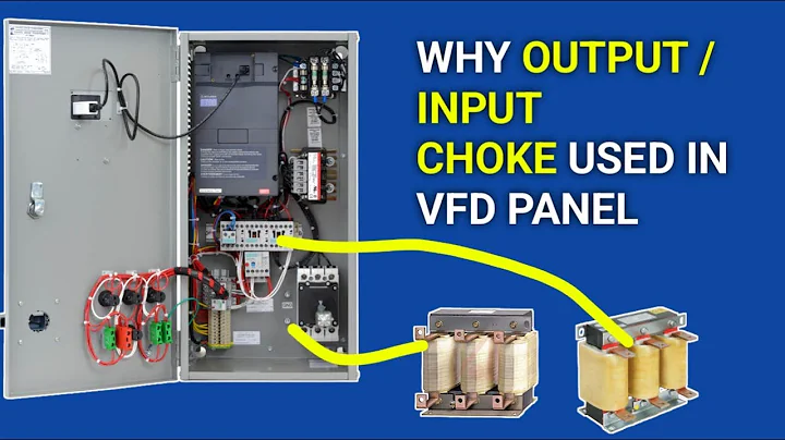 Why Output Choke is used in VFD Panel