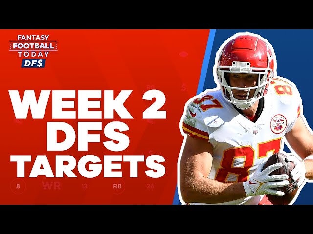 NFL DFS Week 1 RECAP & Early Week 2 Picks & Targets
