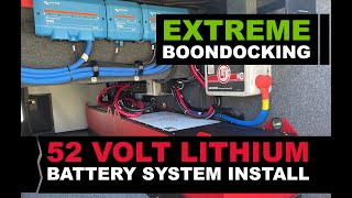 Extreme RV Boondocking / Lithium Battery and Solar Upgrade  2022 Newmar Mountain Aire