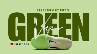 VAPOR GREEN 2024 Nike Zoom GT Cut 3 DETAILED LOOK AND SNEAKER INFORMATION screenshot 4