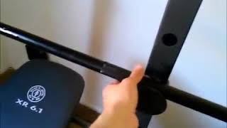 Golds Gym XR 6 1 Weight Bench Review