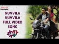 Nuvvila Nuvvila Full Video Song II Padesave Video Songs II Karthik Raju, Nithya Shetty, Sam