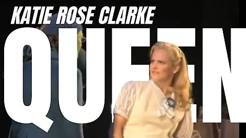 Katie Rose Clarke being the queen of G(a)linda for...