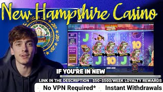 Best New Hampshire Crypto/Bitcoin Casino! NH Online Casino, High Limit Slots, Weekly Bonus