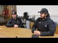 Casper Warbird coaches sit down and visit about the upcoming season