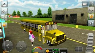 School Bus Driver 3D Simulator Android Gameplay HD #4 screenshot 5