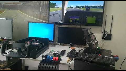 Force feedback yoke - Video 02