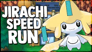 How Fast Can I Beat Pokemon Emerald With ONLY A JIRACHI ?? Pokemon Speed Run