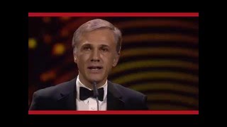 CW receives his honorary award EUROPEAN ACHIEVEMENT IN WORLD CINEMA