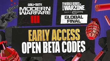 How To Get Free Modern Warfare III Beta Codes (WSOW Global Final Rewards)