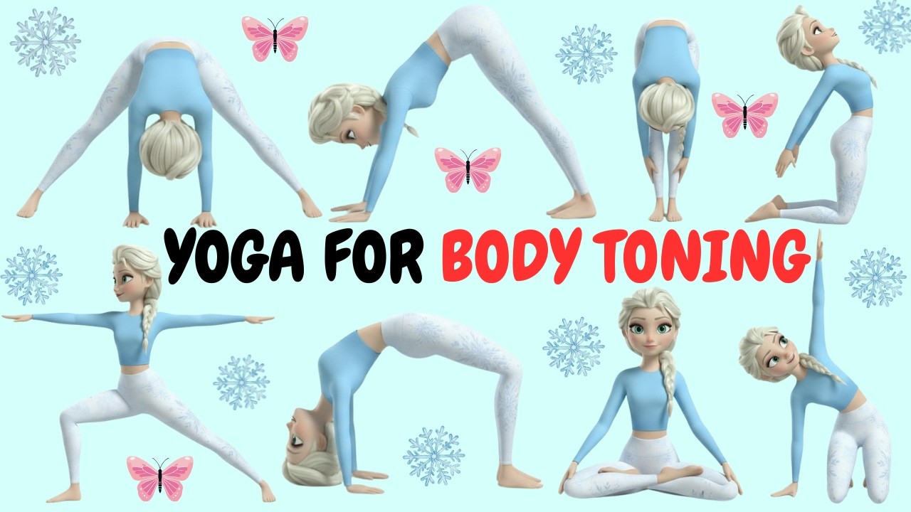 Super Fun Yoga for Kids Easy & Happy Moves - YouTube