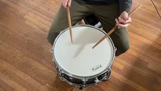 Snare Drumming  | Military Snare Drum Solo | Drum Field March 