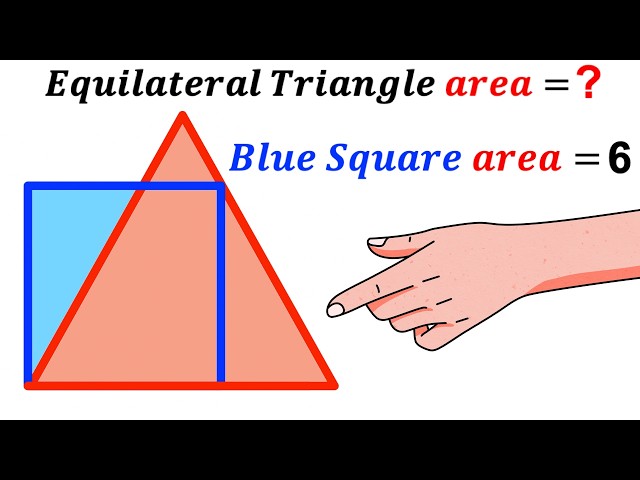 Equilateral Square Area Formula